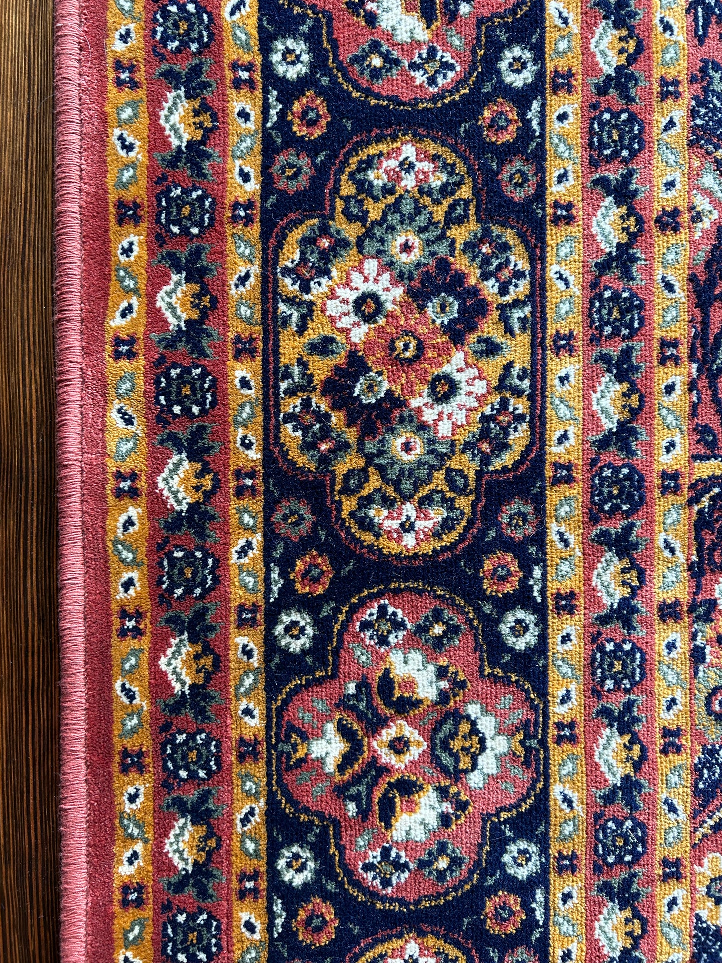 ornate tabriz-style rug