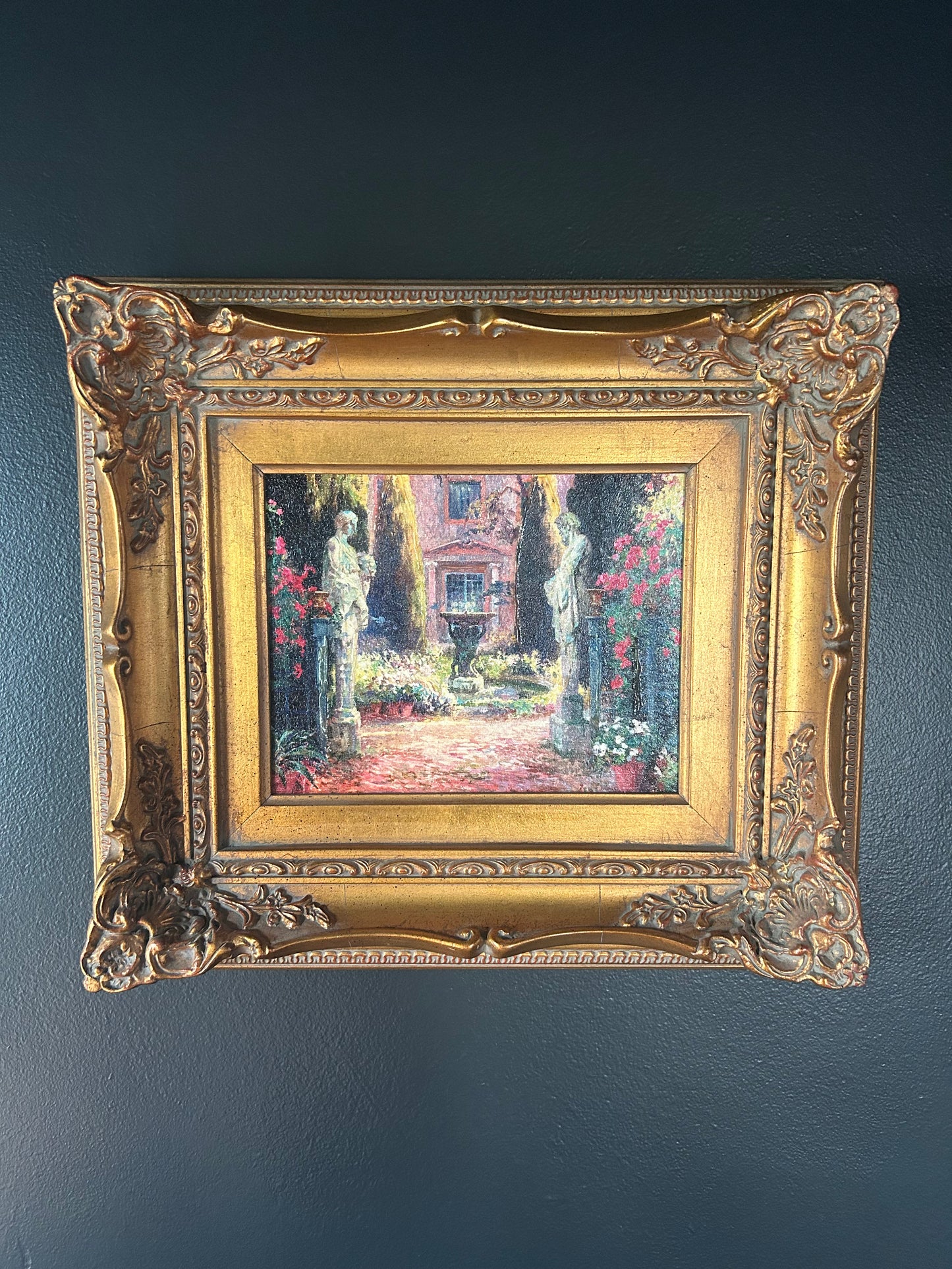 Lepere 'Larramet de Belot' reproduction with gilded frame